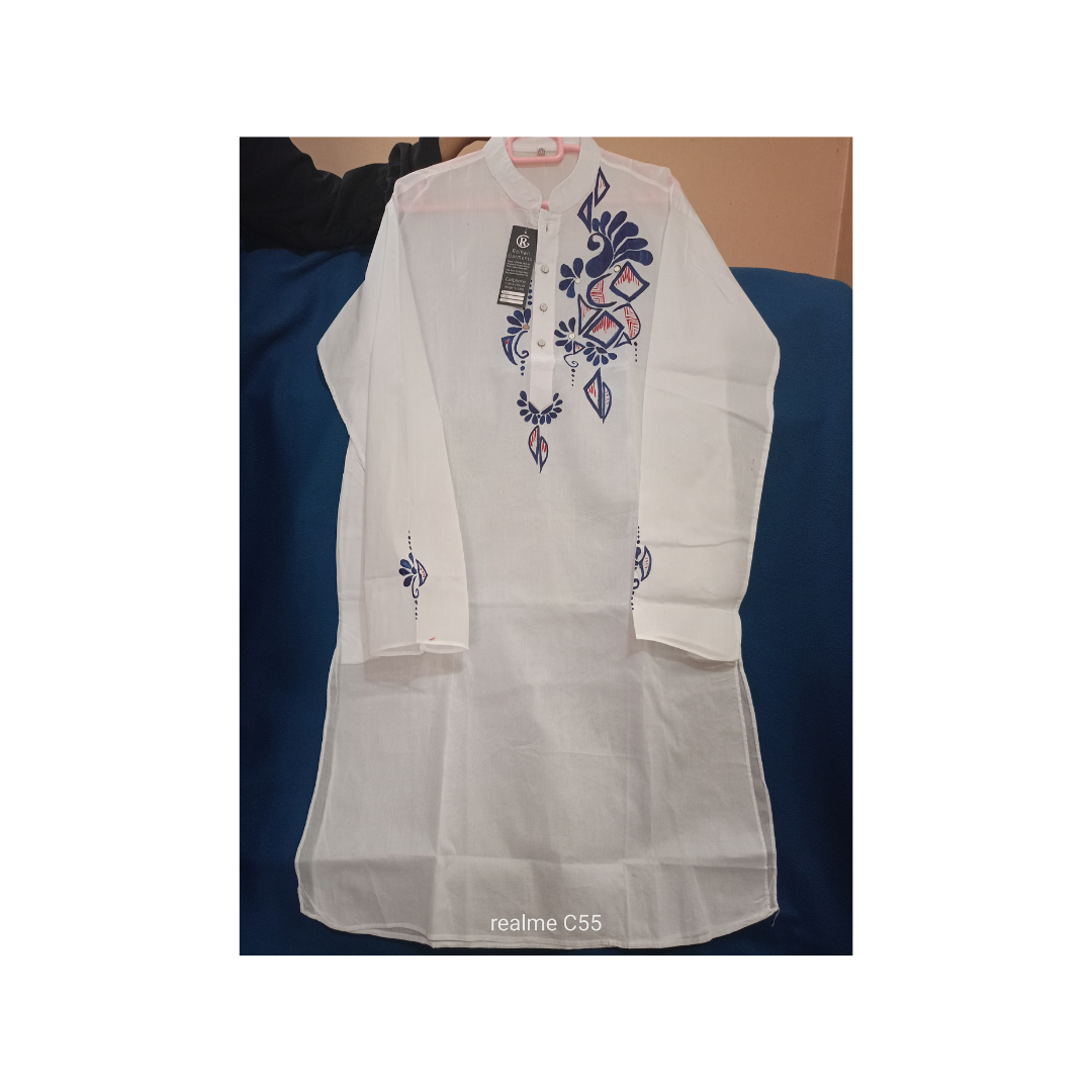 Hand print Panjabi