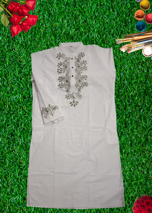 Hand print Panjabi